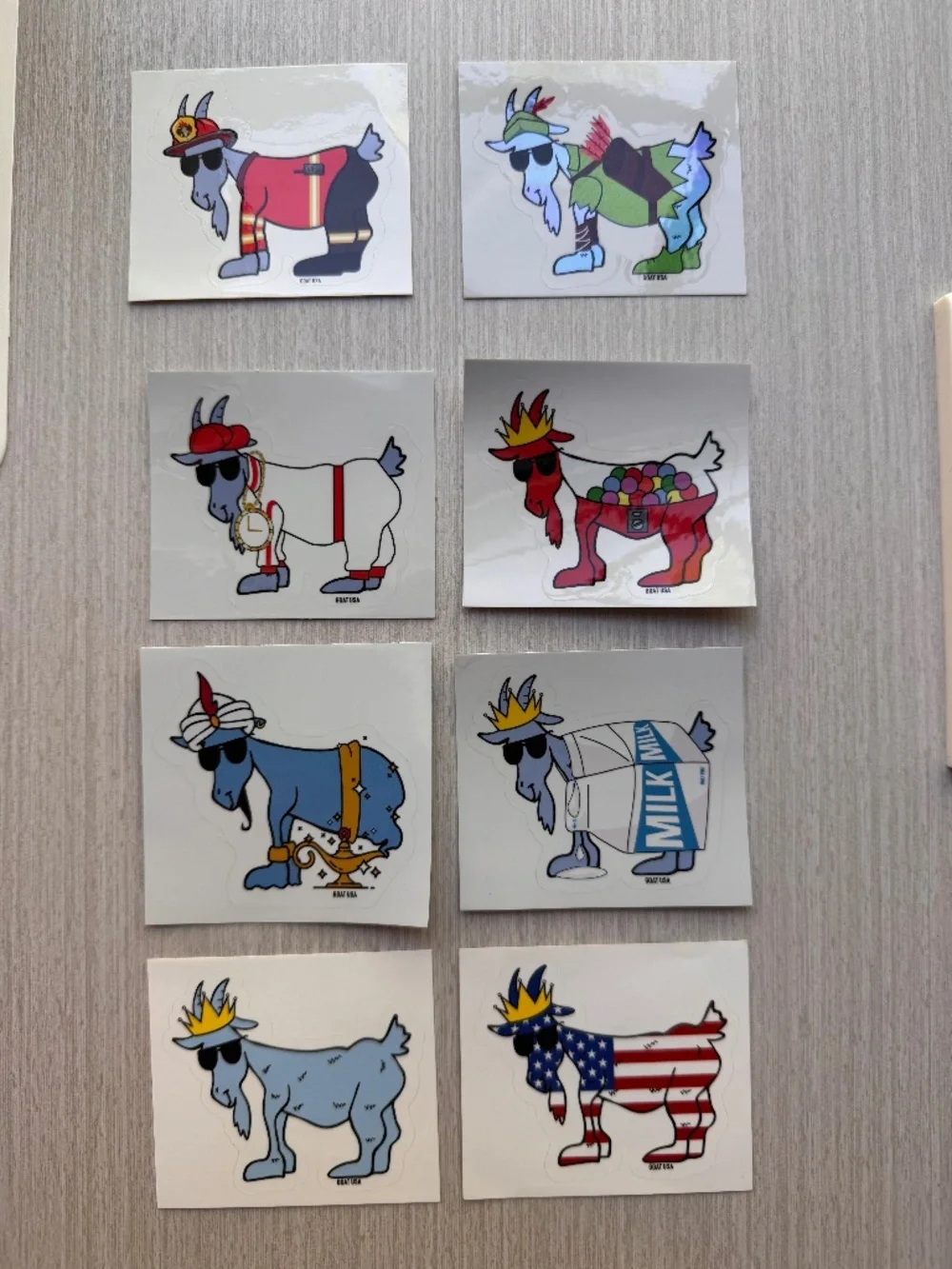 GOAT STICKER SET